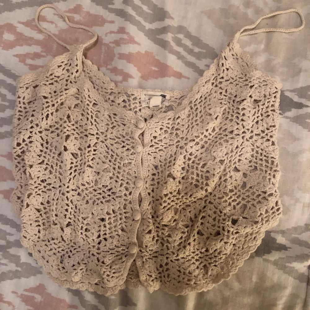 Crochet cover up